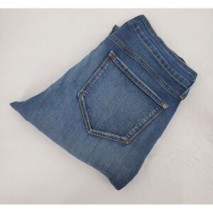 NYDJ Stretch Skinny Legging Jegging High Rise Jeans Blue Denim Women's Size 14